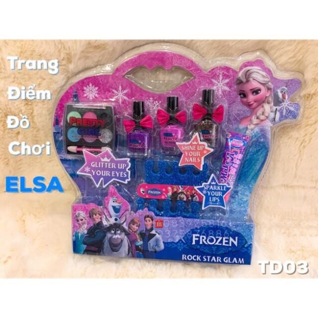 BỘ TRANG ĐIỂM Elisa DÀNH CHO BÉ GÁI