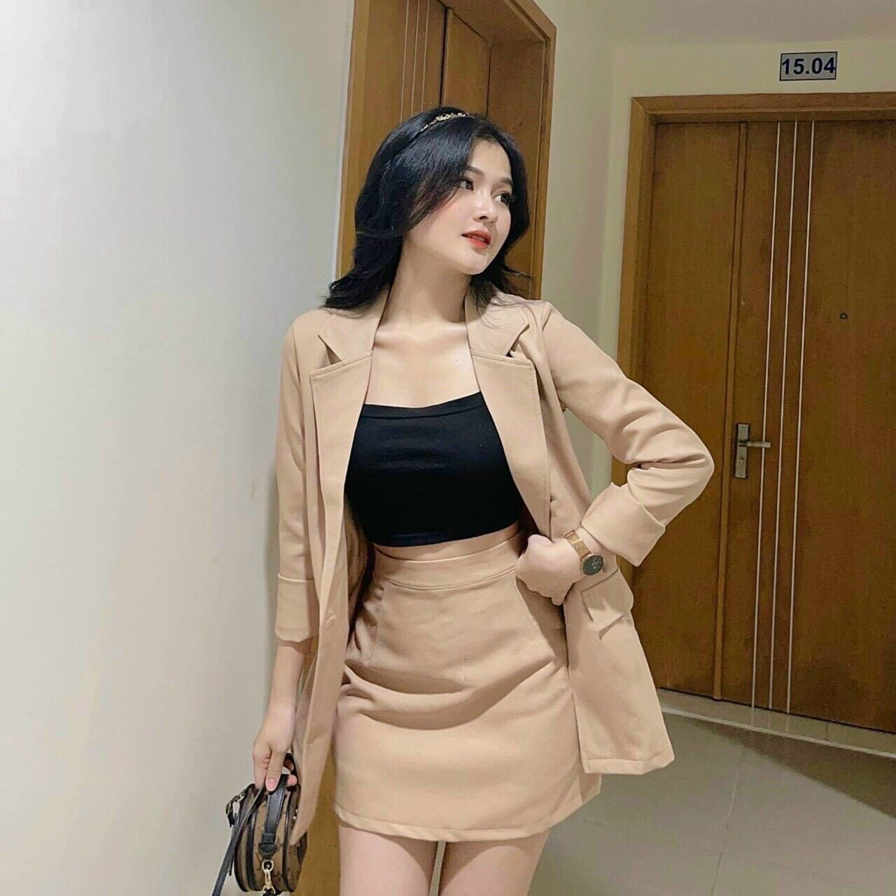 SET ÁO VEST + CHÂN VÁY (CÓ 5 MÀU)