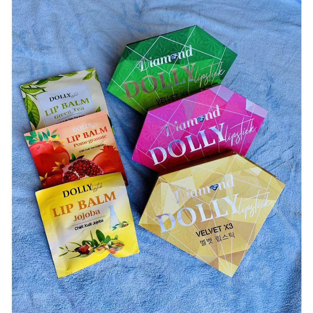 Son dưỡng môi son dolly giúp môi mềm mại