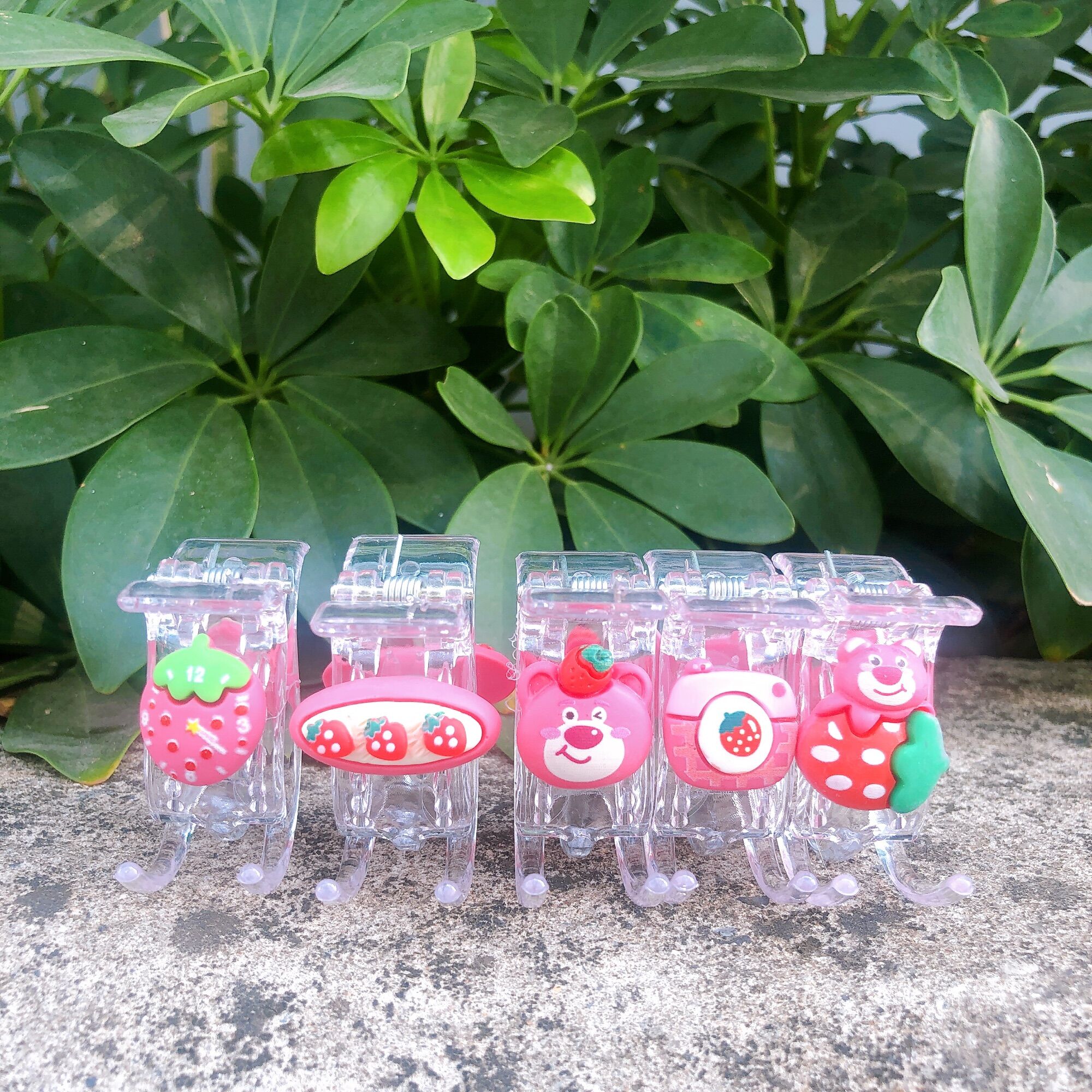 Set 5c vs 10c kẹp càng cua 3r gấu dâu lotso