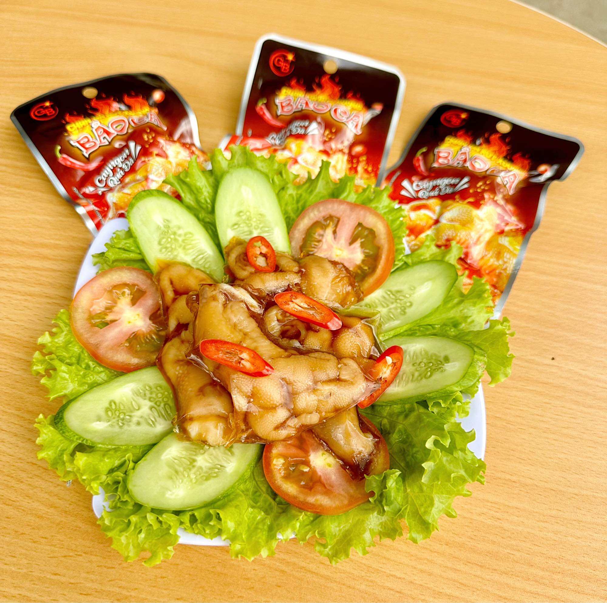 Combo 10 gói chân gà rút xương Bảo Ca siêu ngon