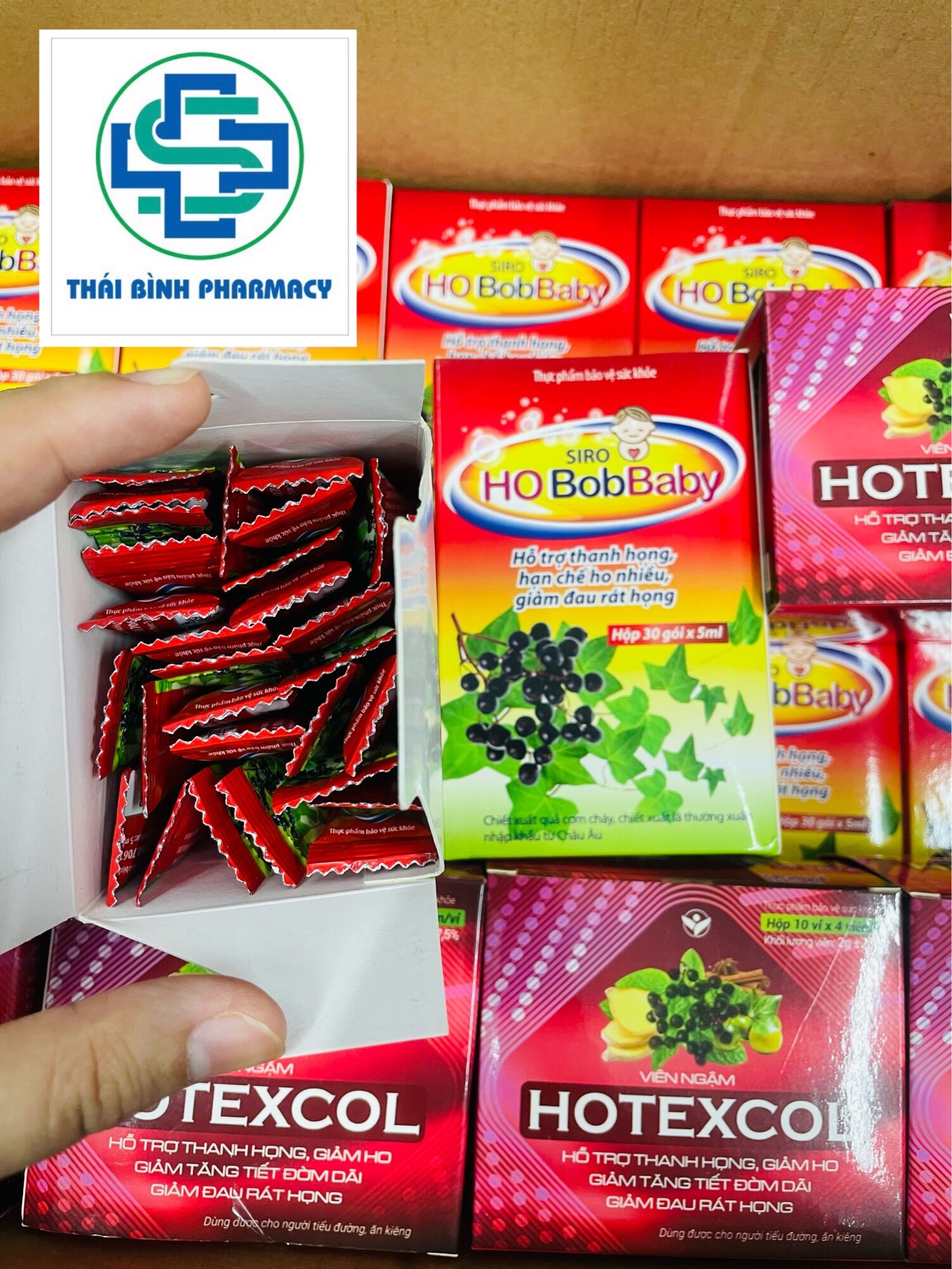 Siro ho bobbaby - hộp 30gói
