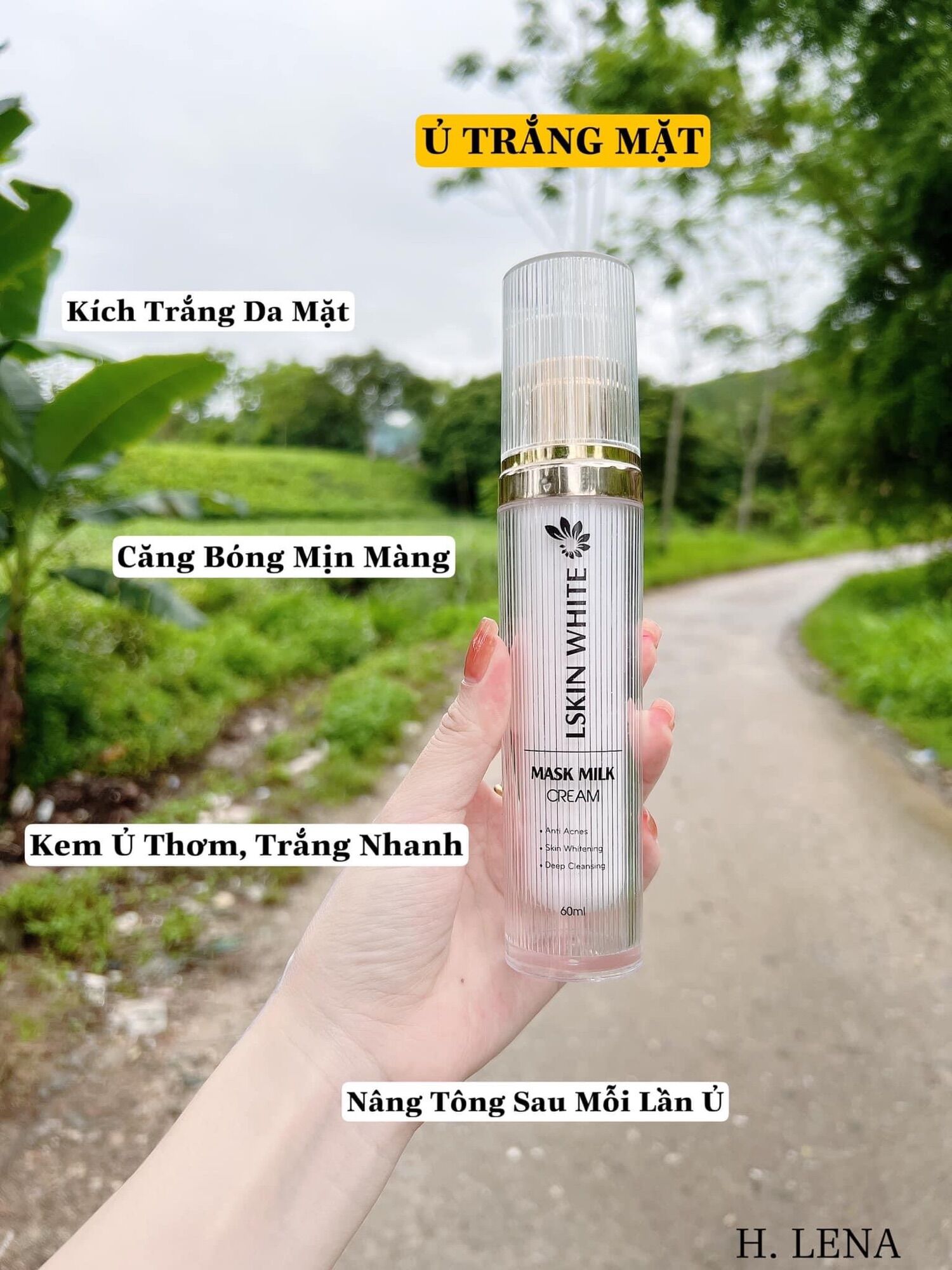 Ủ TRẮNG KÉN TẰM LSKIN WHITE
