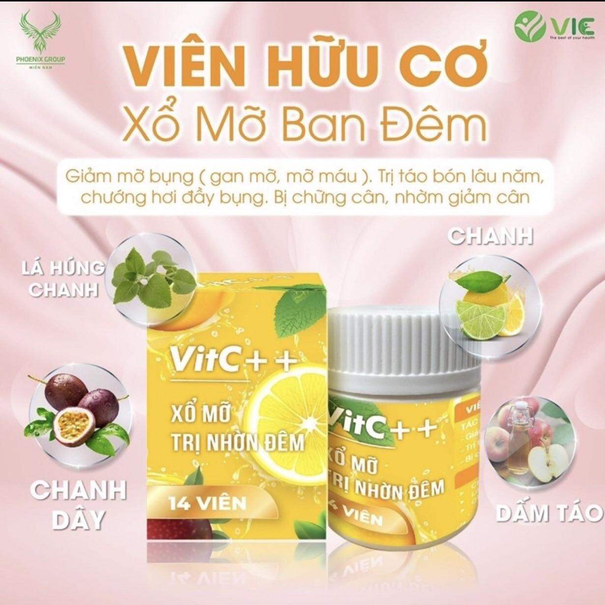 Xổ mỡ Đêm VitC+++ Nhà kẹo Dứa