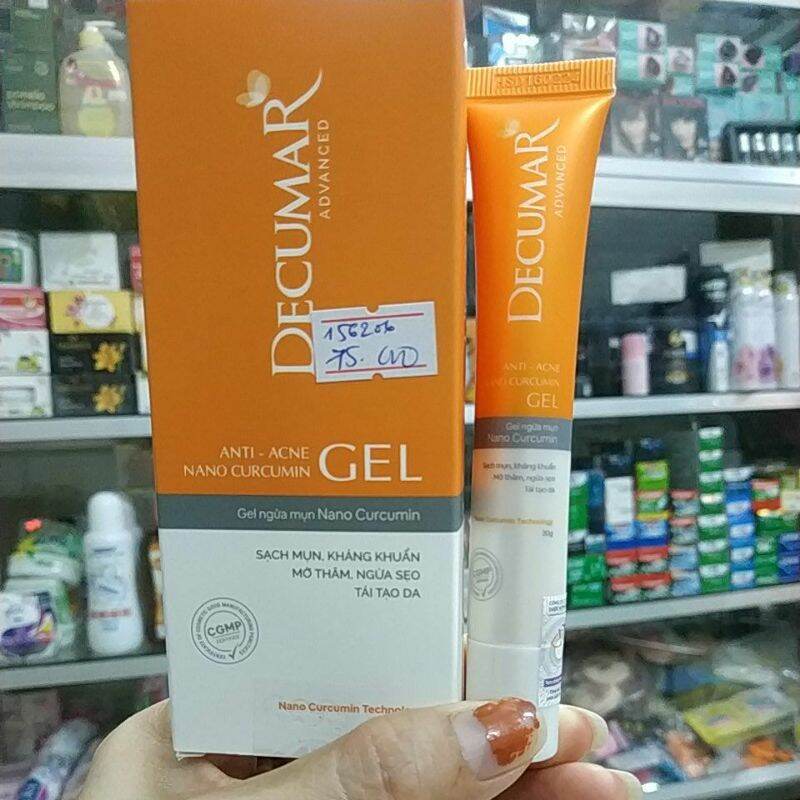 [Hcm]Gel Bôi Giảm Mụn Thâm Decumar 20Gr Da Được Tái Tạo Và Sạch Mụn