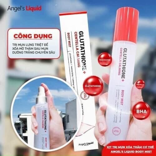 [HCM]Xịt giảm mụn lưng Angel's Liquid Body Mist 150ml