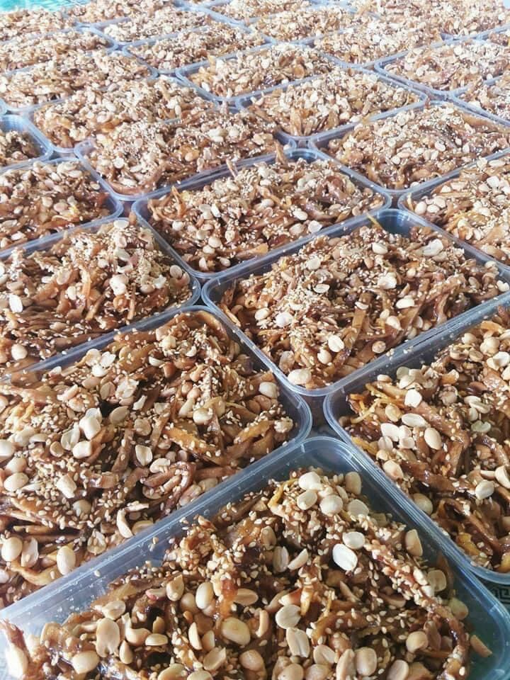 500g mứt chuối xào gừng bao ngon