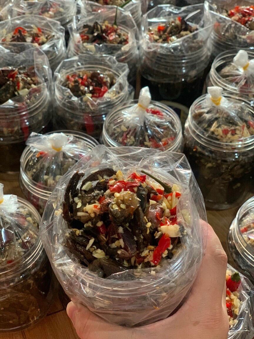 Hủ 800gr mắm ba khía trộn sẵn (giao toàn quốc)