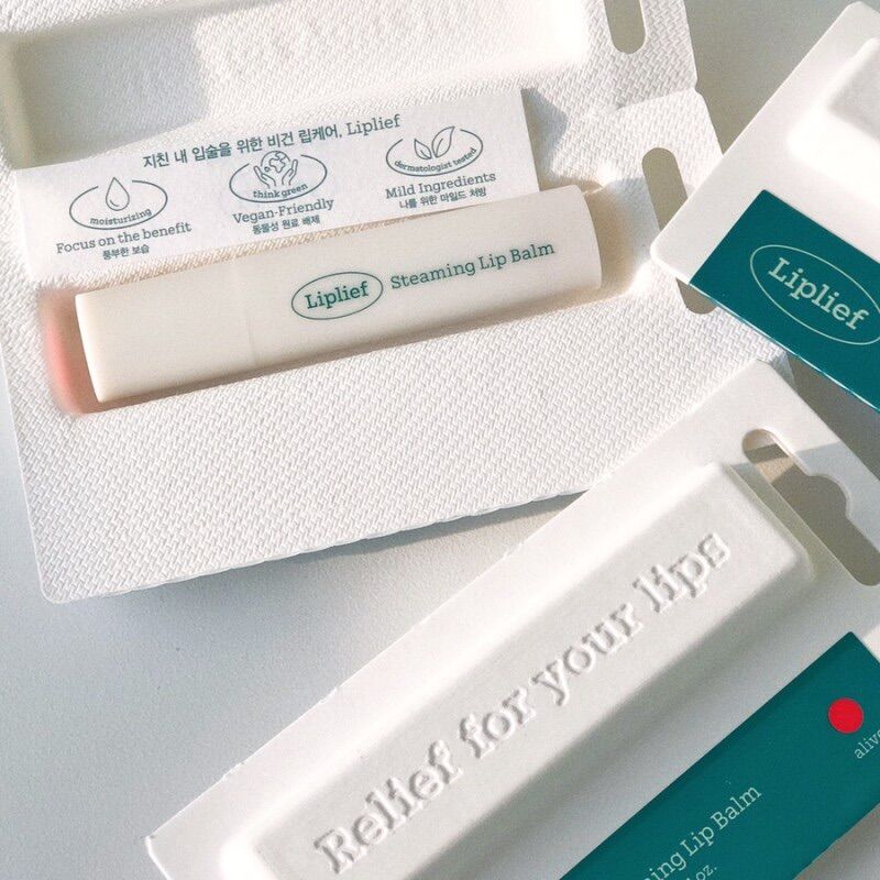 Son dưỡng có màu thuần chay Liplief Steaming Lip Balm