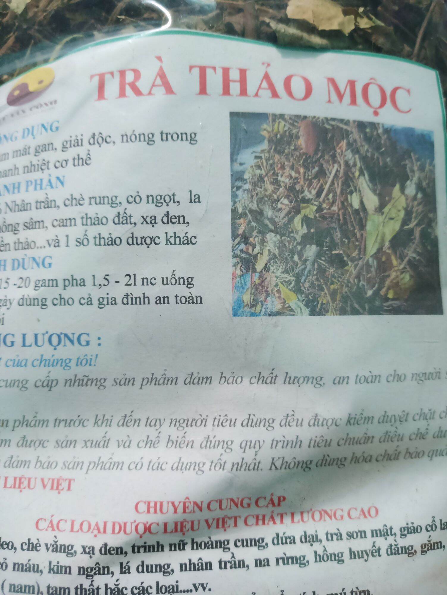Trà thảo mộc 500g