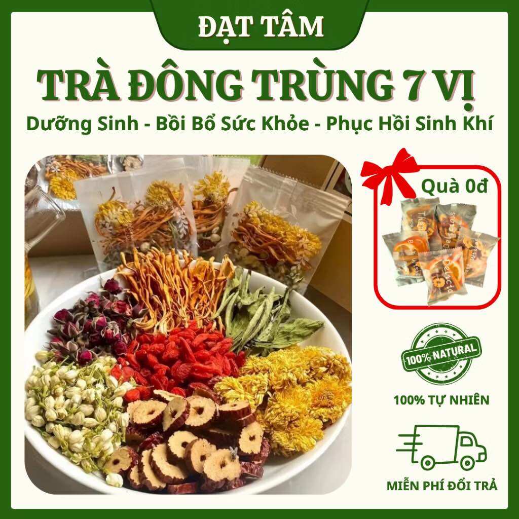 Trà đông trùng 7 vị