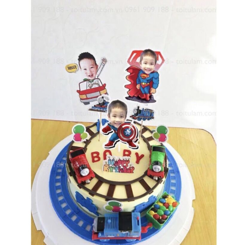 Chibi cắm bánh cho bé giá rẻ