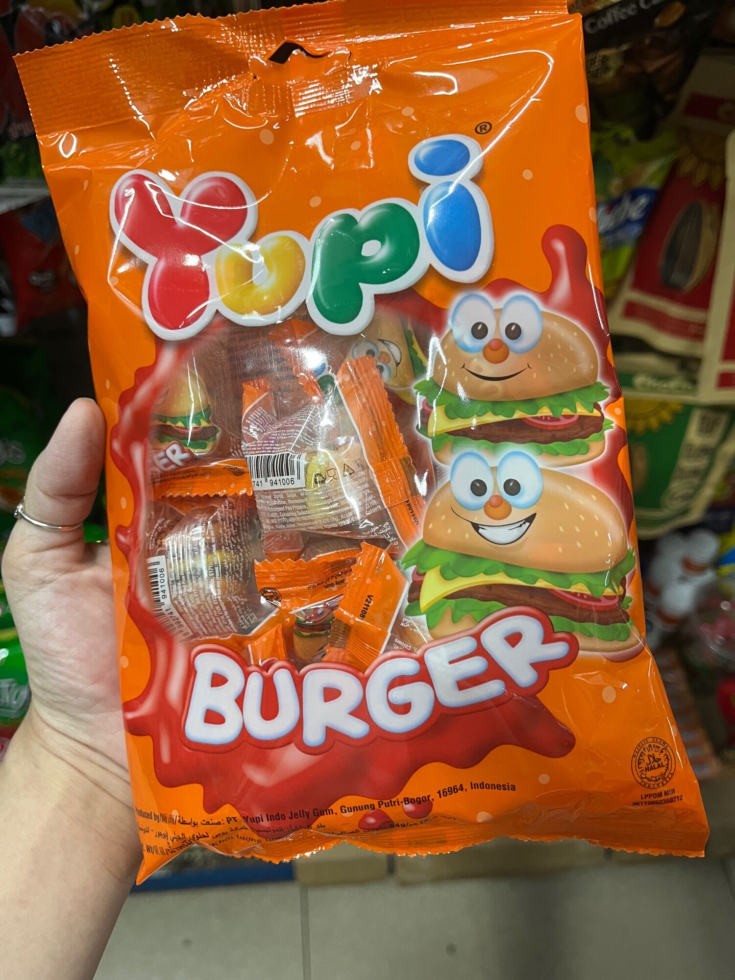 Kẹo dẻo burger Yupi