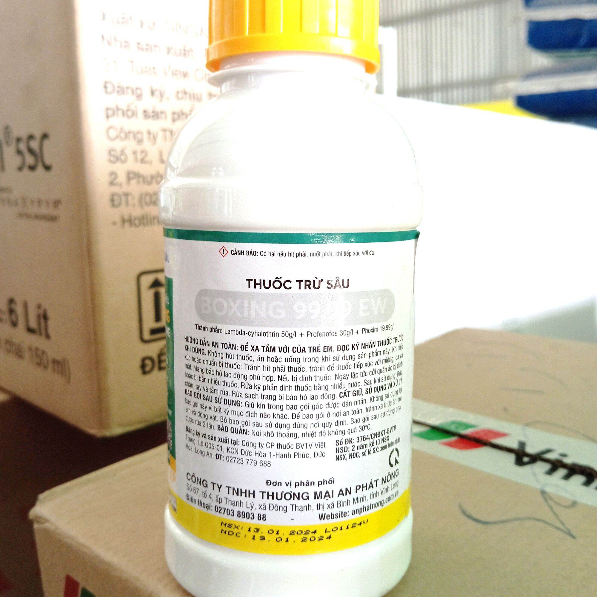 Thuốc trừ sâu BOXING 99.99EW (THẦN CÔNG) Chai 480ml (an phát nông)