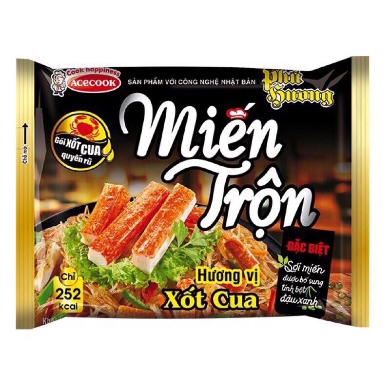 Miến Trộn Phú Hương Vị Xốt Cua Gói 60G