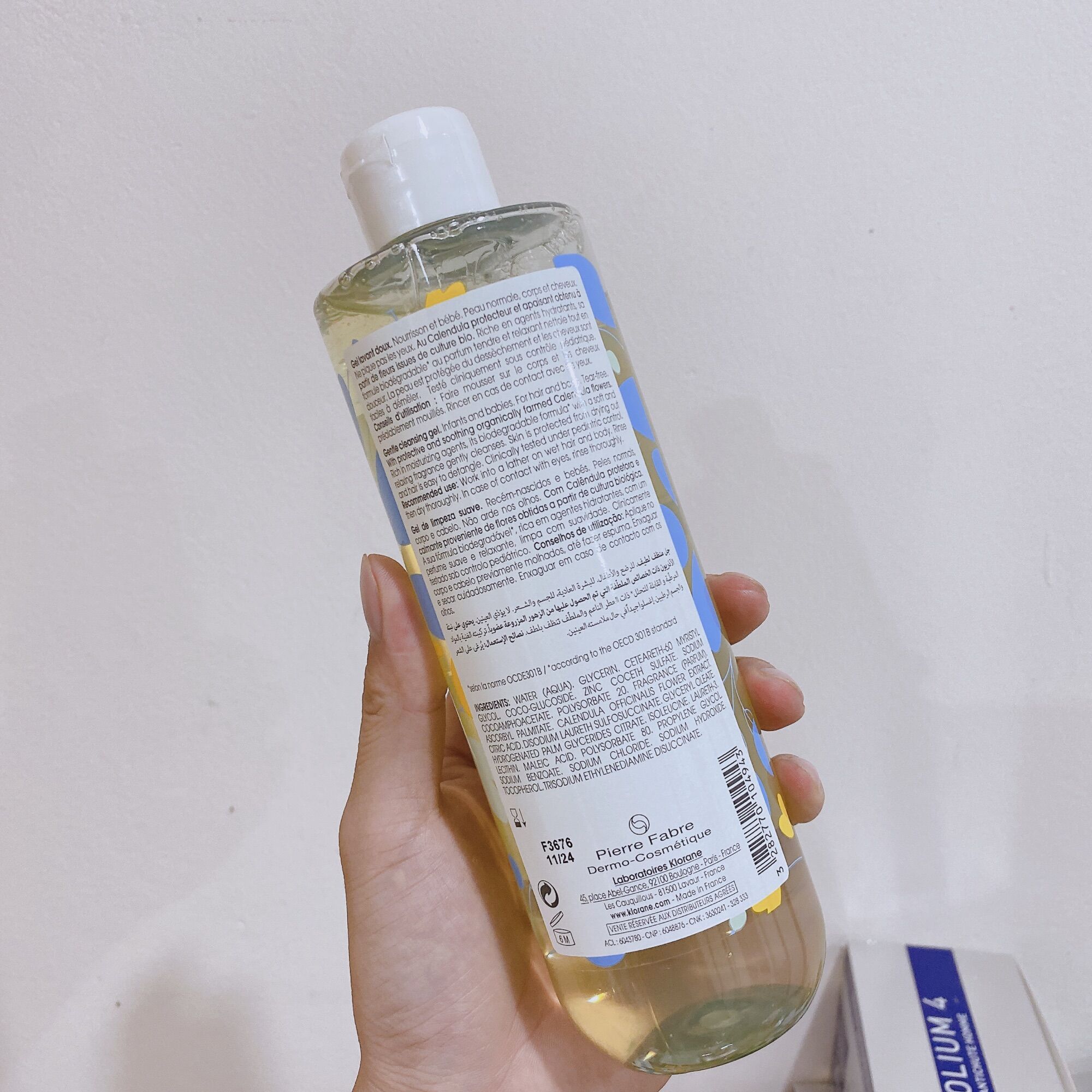 Sữa tắm gội cho bé Klorane 500ml từ trẻ sơ sinh ( 1 cặp )