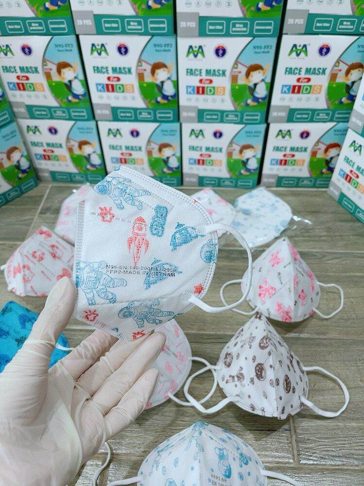 Khẩu trang n95 cho trẻ em hộp 20 cái