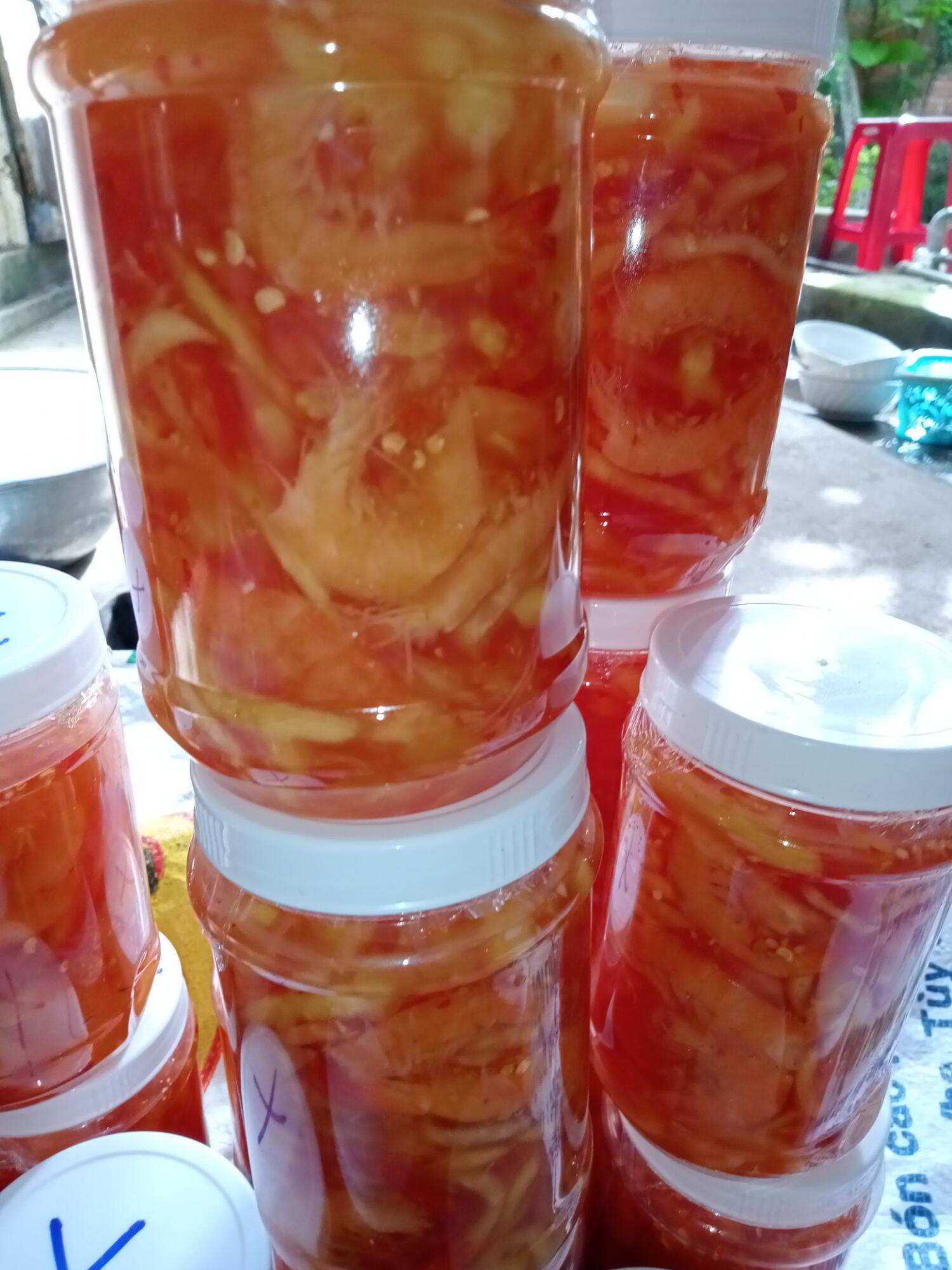 Mắm tép trộn đu đủ 500g i như hình