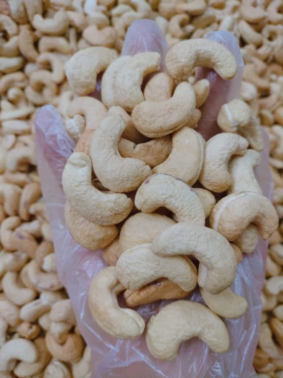 500gr Hạt Điều Nguyên Hạt Không rang muối