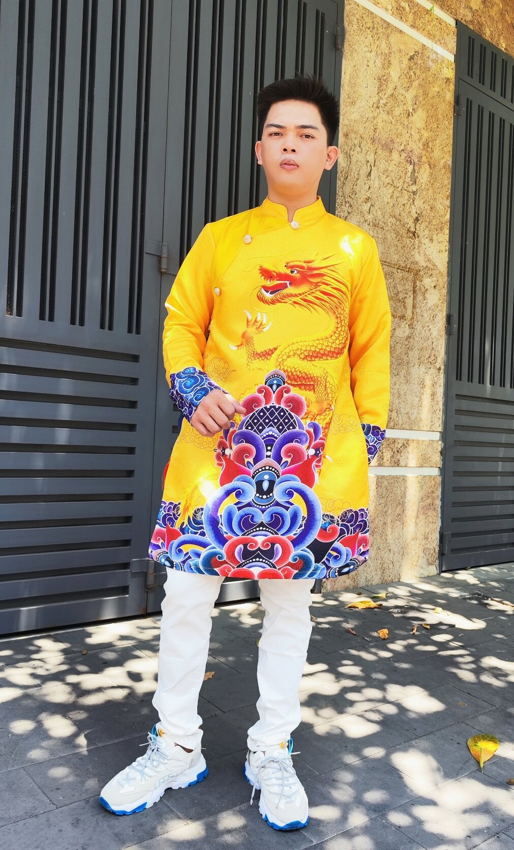 áo dài nam