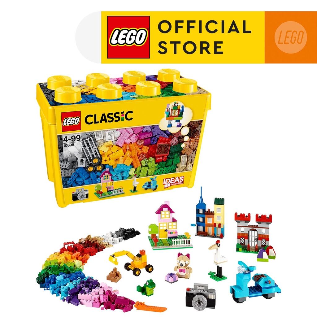 Đồ Chơi Lắp Ráp - LEGO CLASSIC 10698 Thùng Gạch Lớn Classic Sáng Tạo ( 790 Chi tiết) Đồ chơi lắp ráp sáng tạo