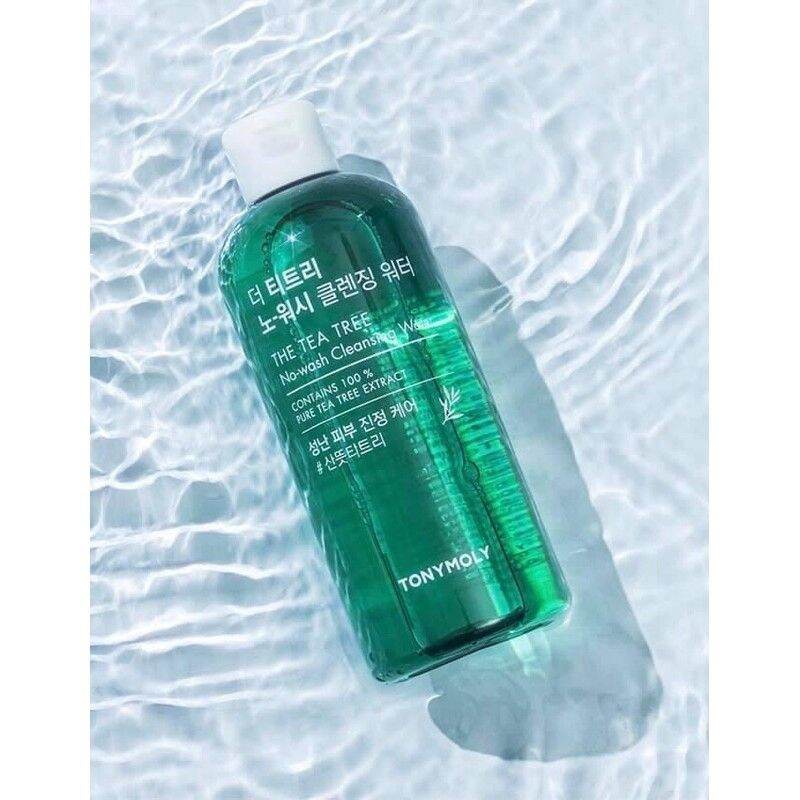 Nước Tẩy Trang The Teatree No - Wash Cleansing Water Tonymoly