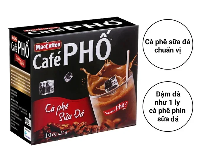 cà phê phố. date mới MACCOFFEE