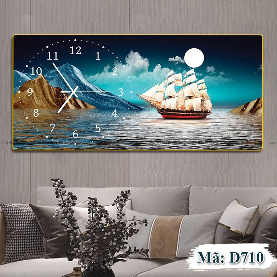 TRANH ĐỒNG HỒ TRÁNG GƯƠNG