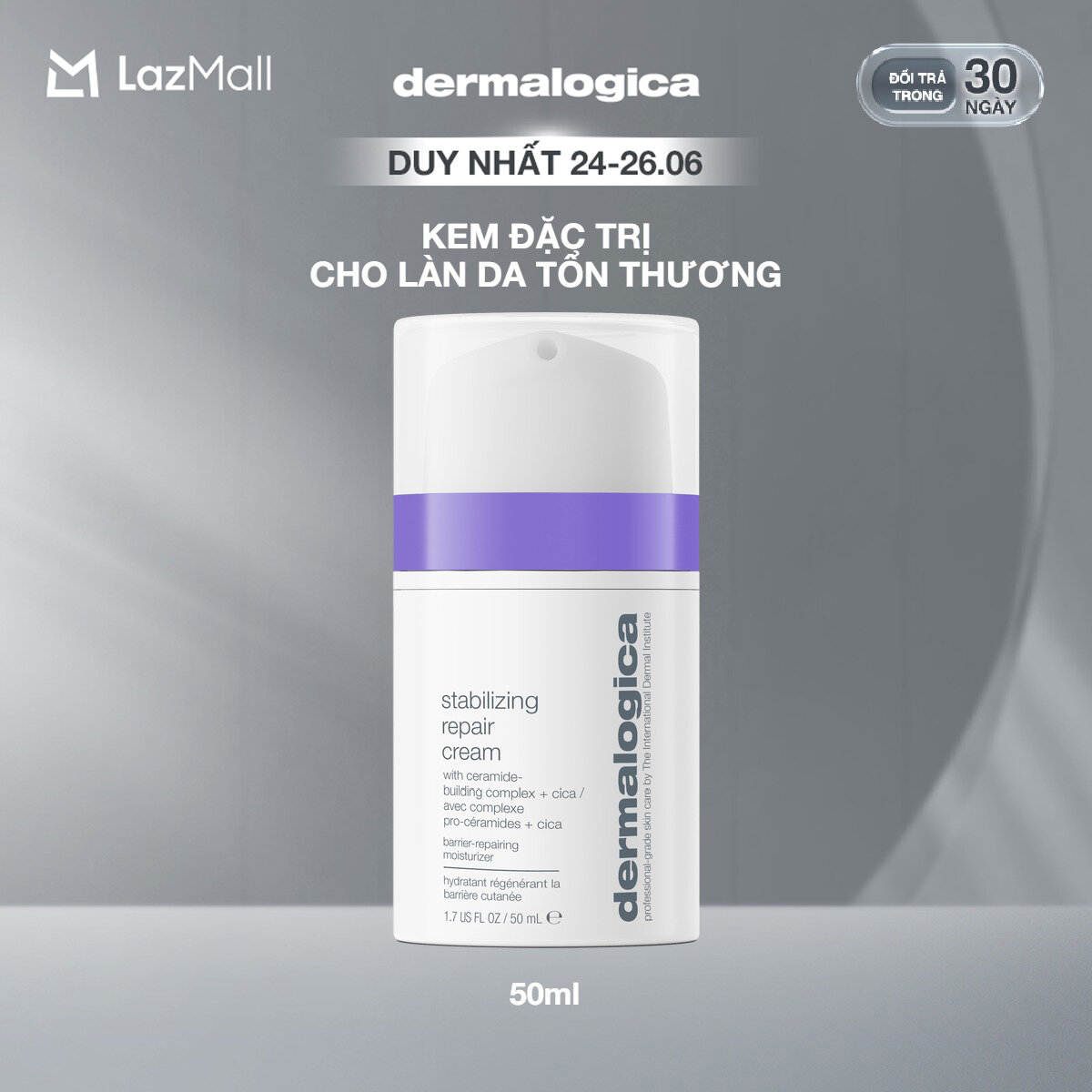 Kem dưỡng giúp dưỡng ẩm và làm dịu da Stabilizing Repair Cream Retail 50ml