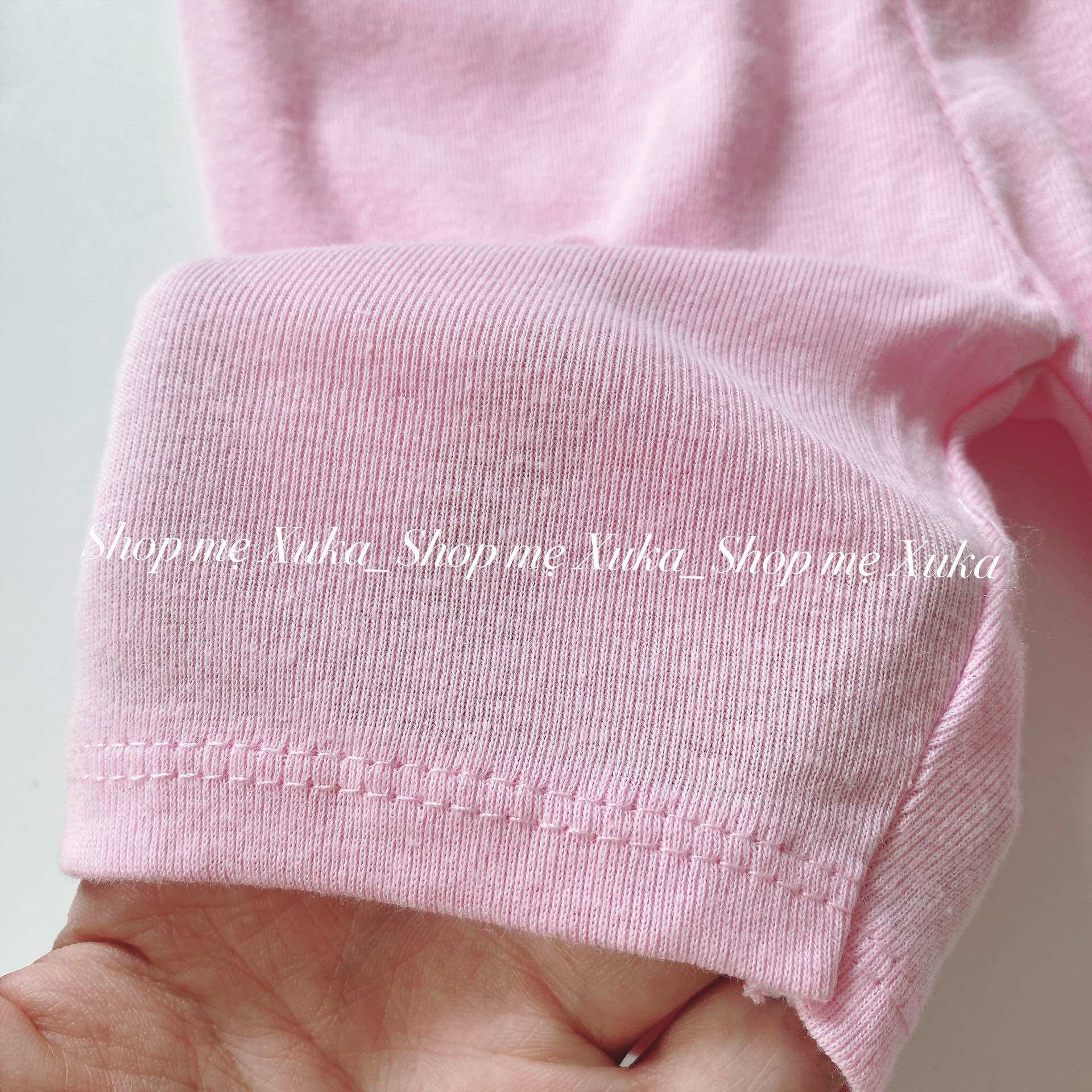 Quần legging lửng cotton bé gái