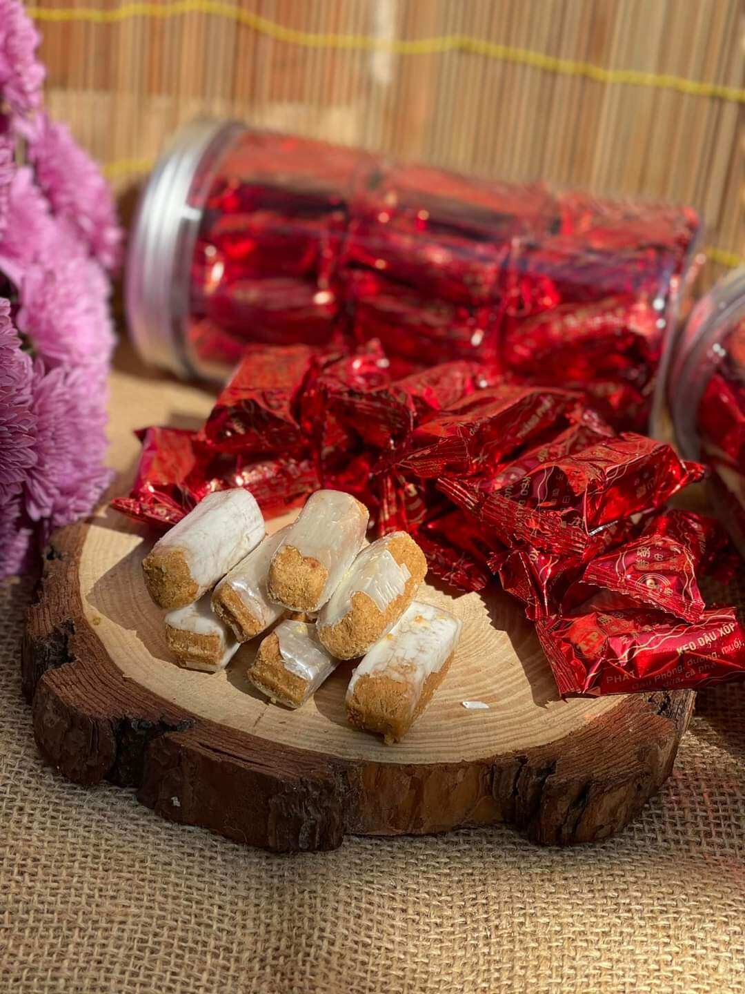 Kẹo đậu phộng xốp bơ sữa 500g