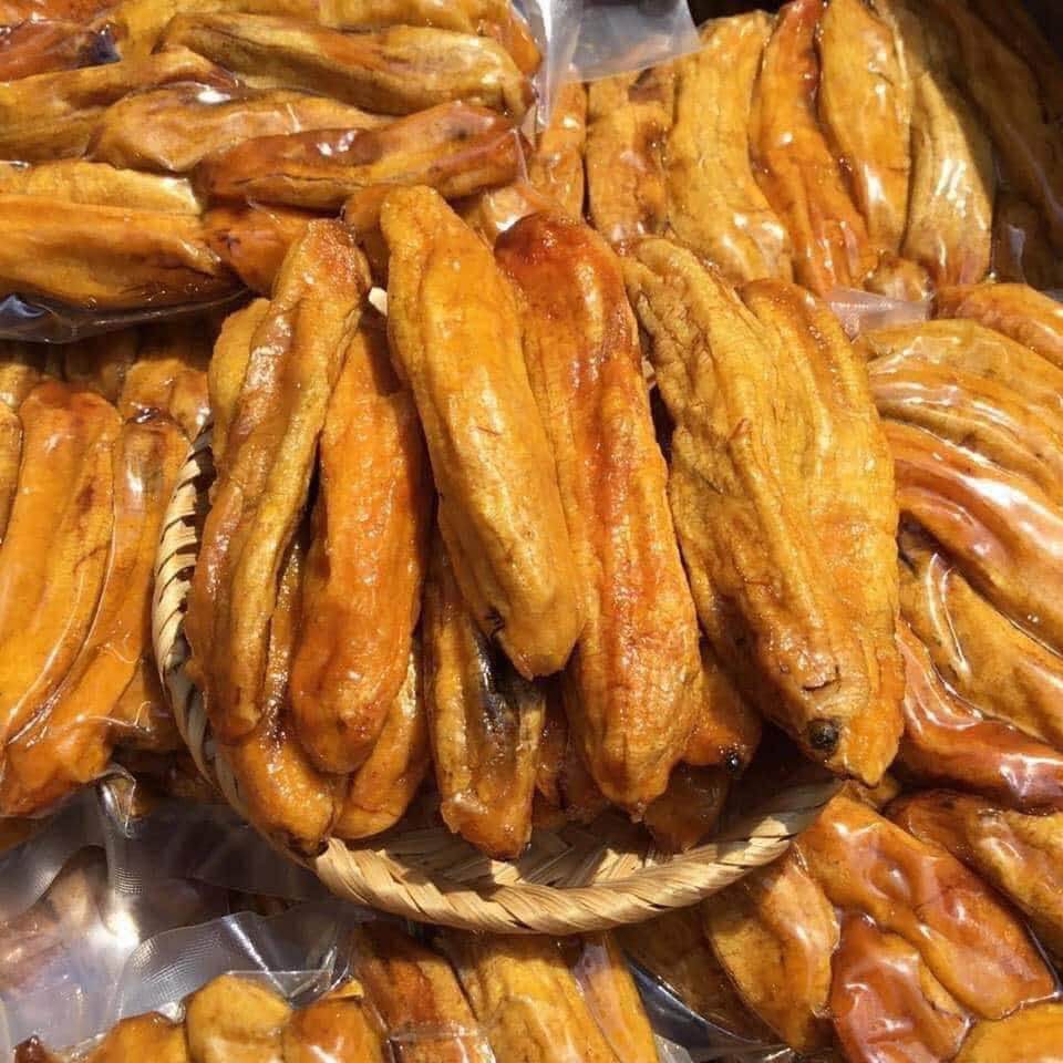 100gr chuối dẻo nguyên trái đà lạt
