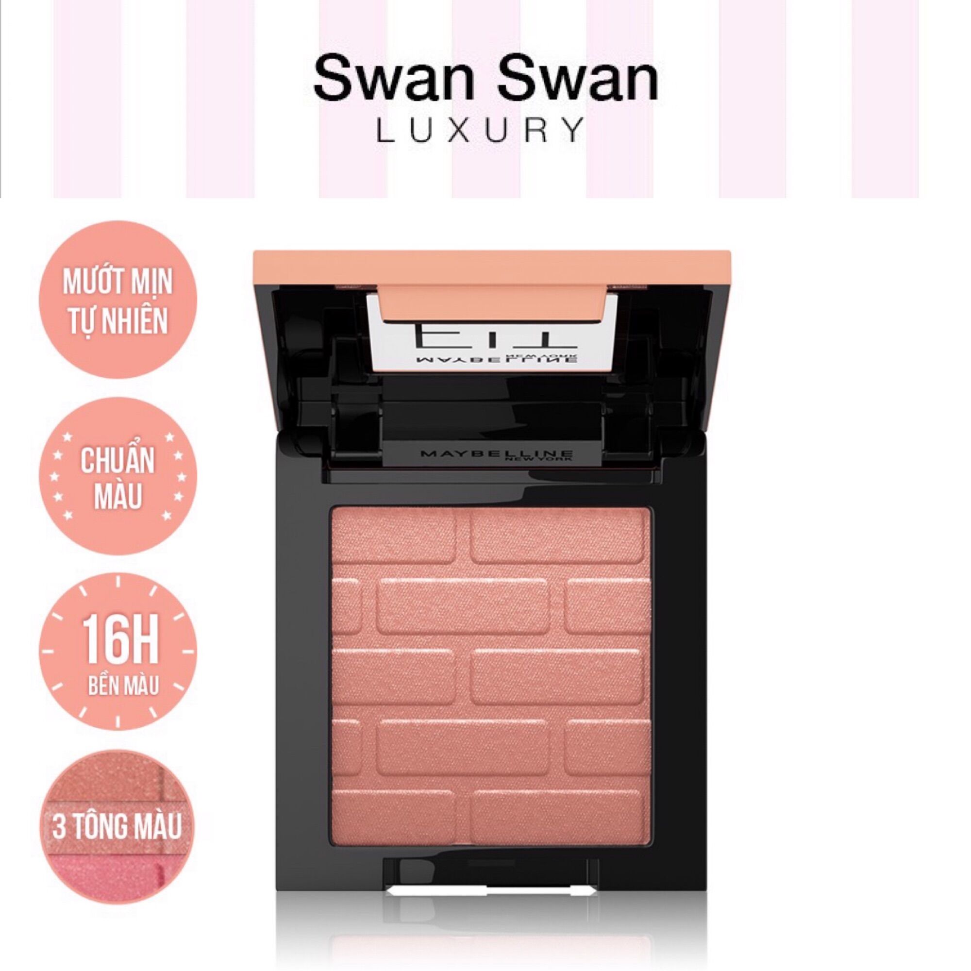 Phấn Má Hồng Maybelline Bền Màu Lâu Trôi