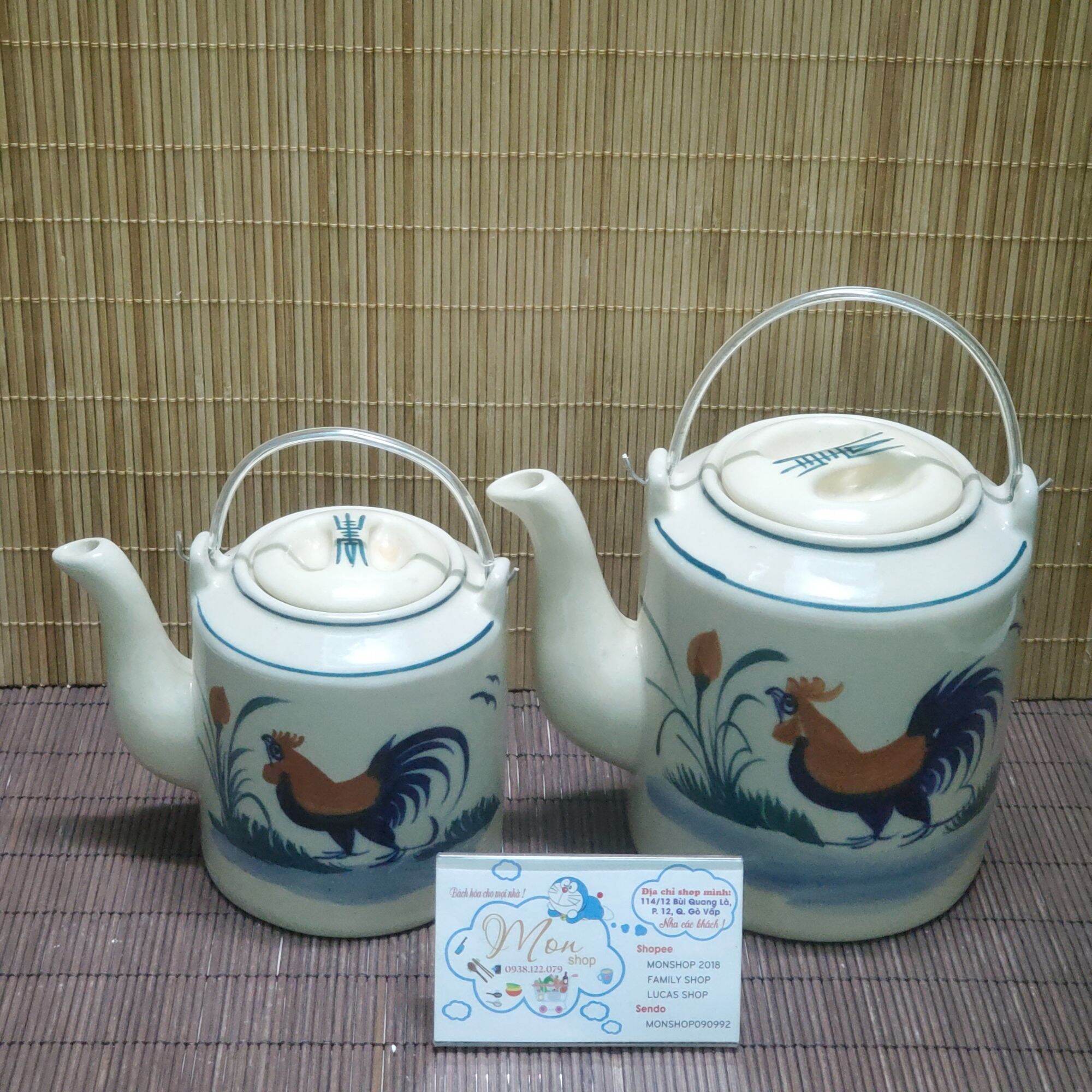 Bình tích con gà thủ công cao cấp
