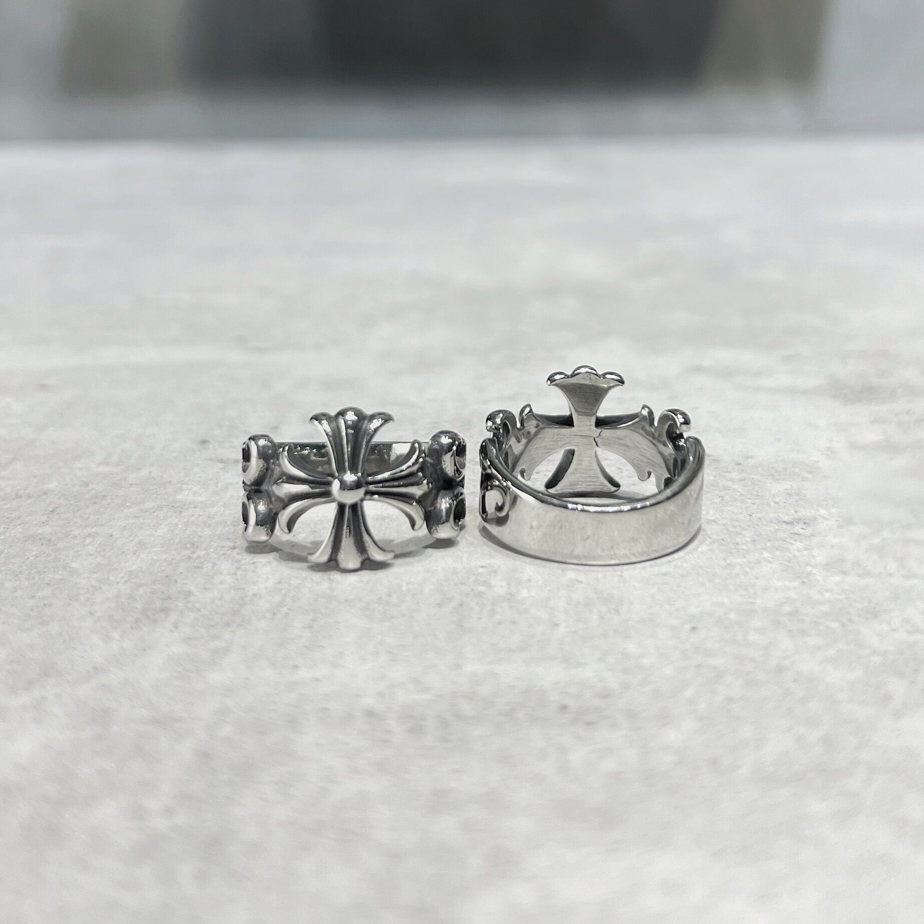 NHẪN CHROME HEART THÉP TITAN KHÔNG GỈ 27