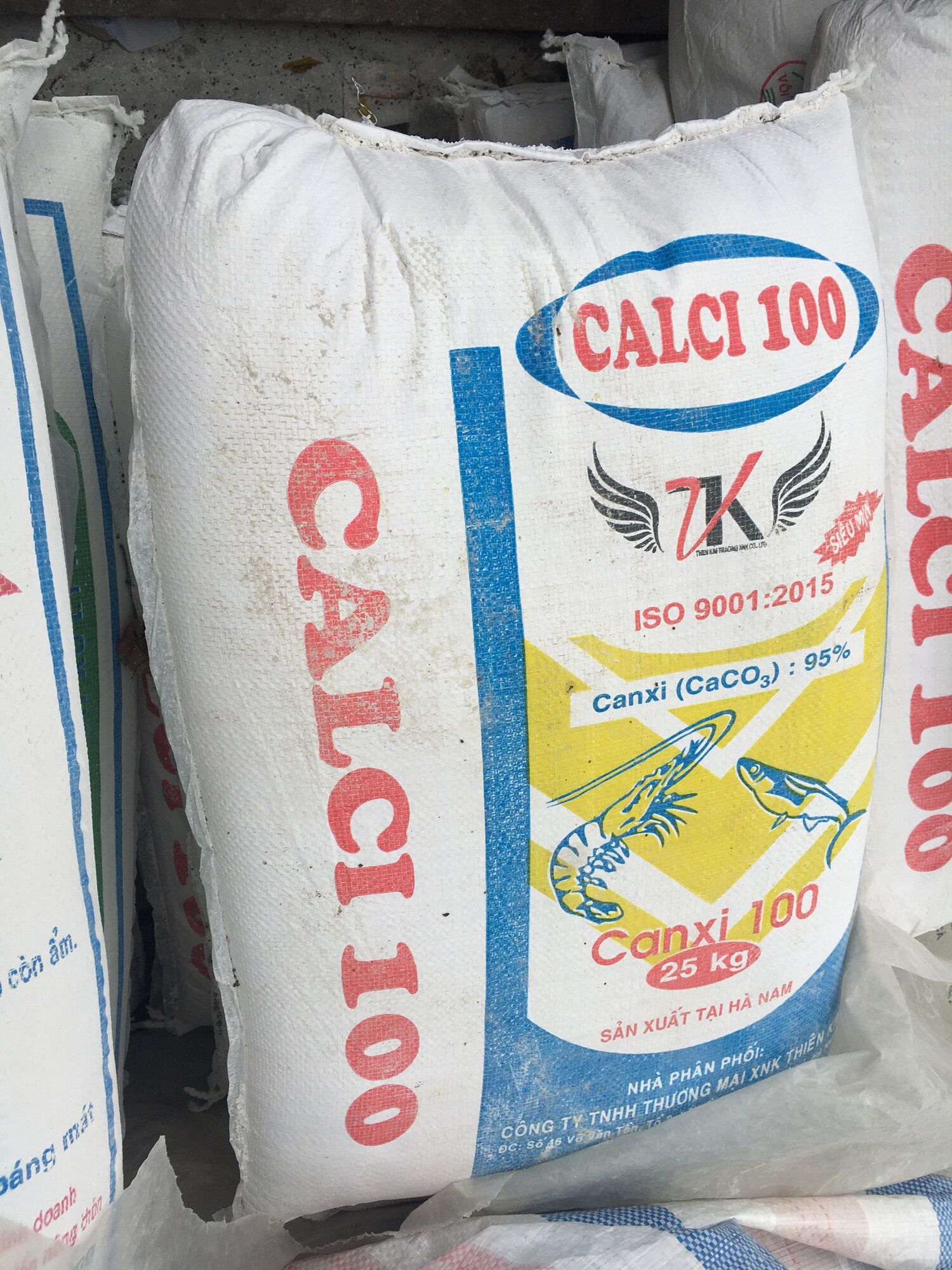 1 kg vôi canxi , chuyên dùng cho ốc bươu ,ốc nhồi , tạo vỏ giúp mau lớn