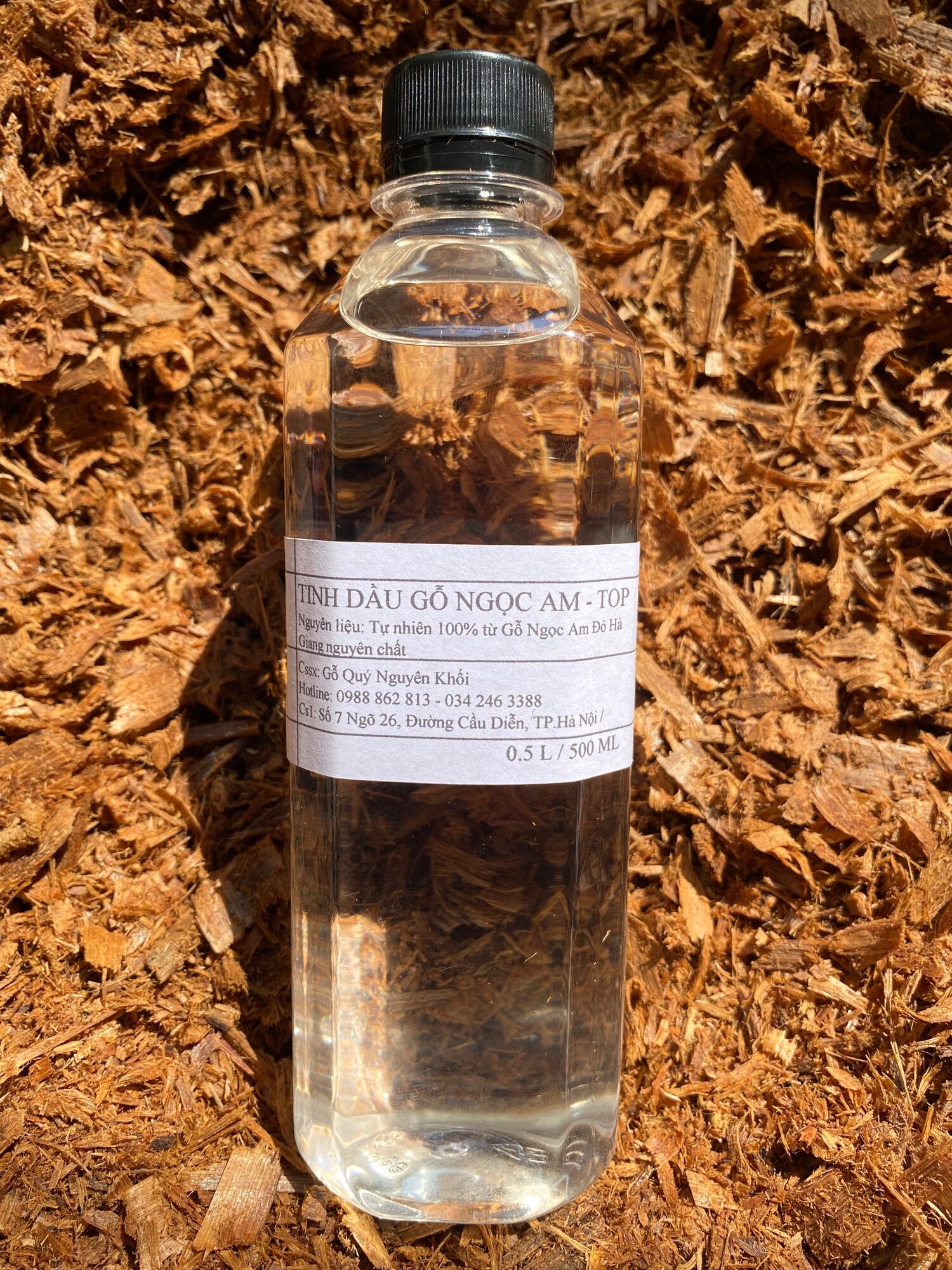 Tinh dầu Gỗ Ngọc Am Đỏ Hà Giang 500ml - (hàng chuẩn)