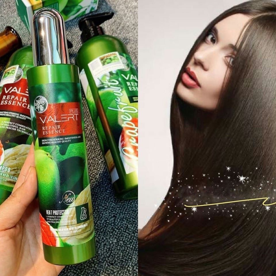 Xịt Dưỡng Tóc Tinh Dầu Bưởi Valert Repair Essence Plus 220ml