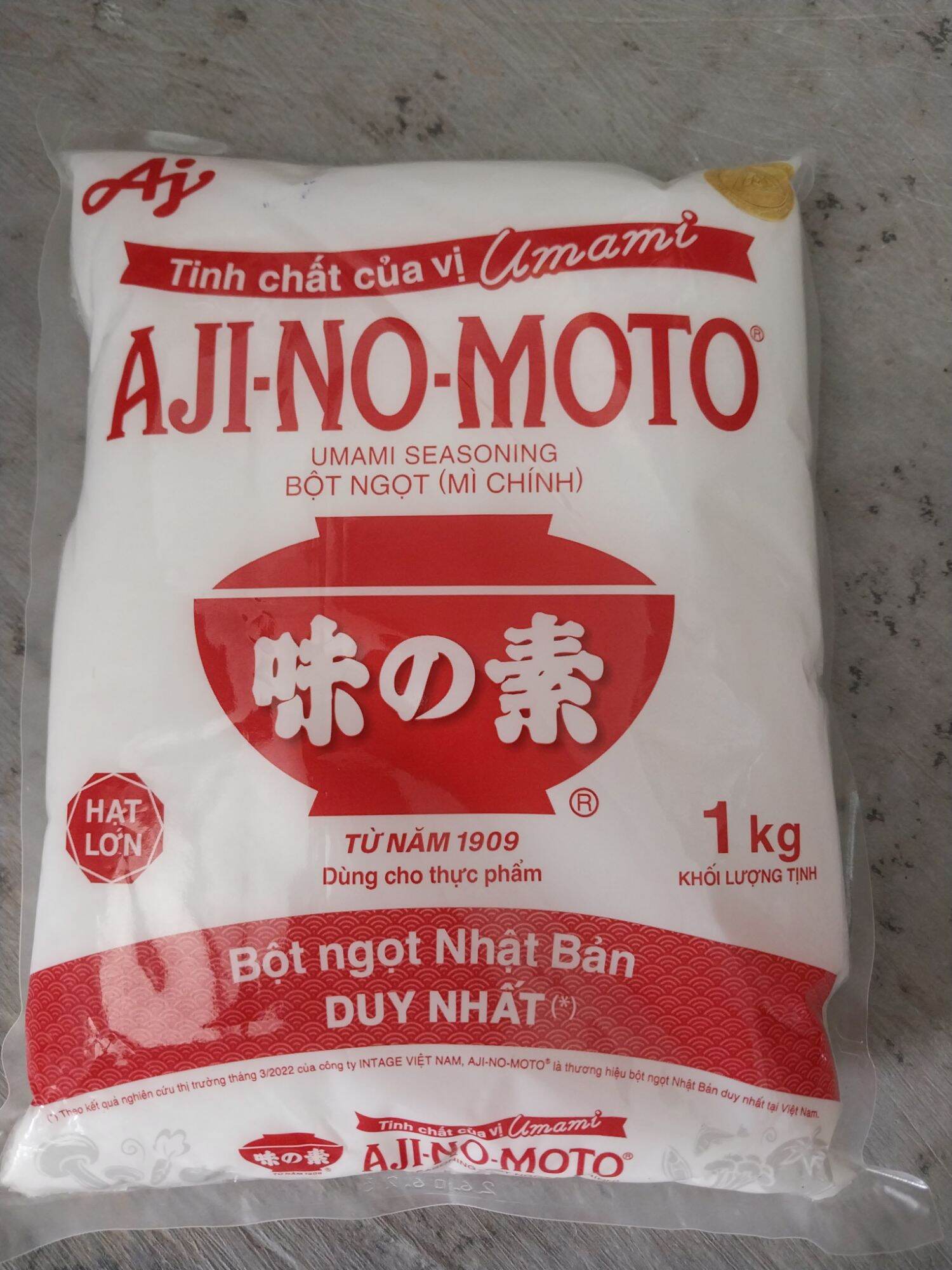 Bột ngọt Ajinomoto hạt lớn 1kg