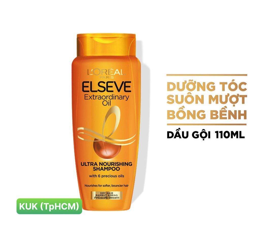 Dầu gội dưỡng tóc suôn mượt Loreal Paris Elseve Extraordinary Oil 110ml