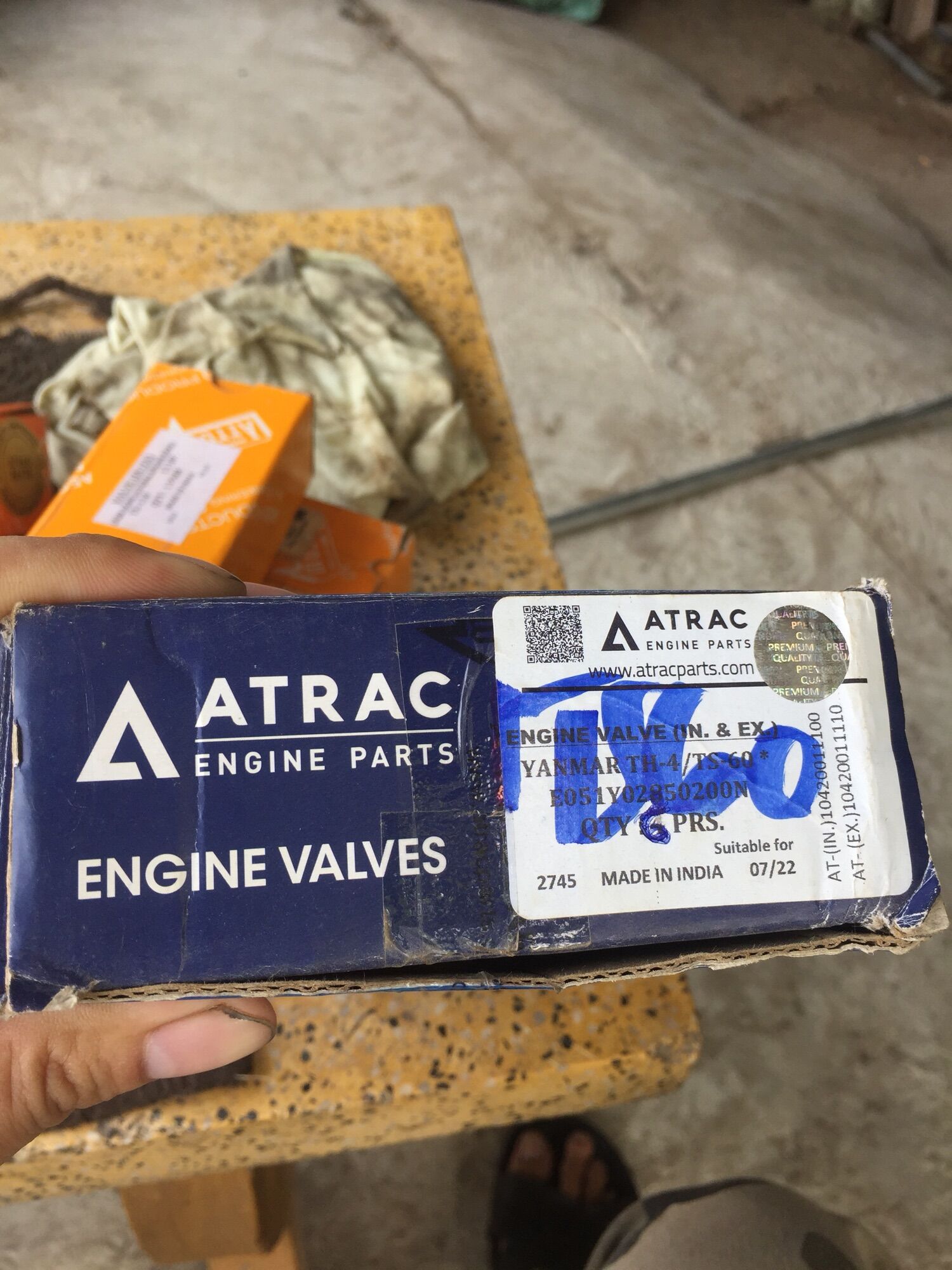 Xupap máy Yanmar Ss50,Ss60,Ss80,Ss90,Ss11,Ss13