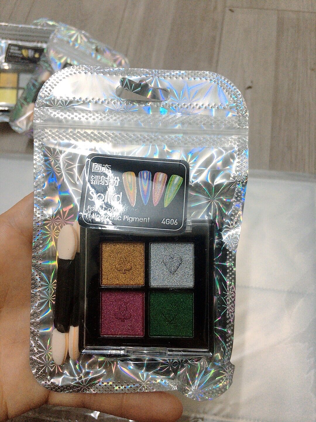 Set nhũ mini trang trí móng