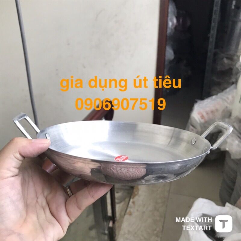 Chảo ốp la nhôm ,chảo bánh mì rẻ 16cm 18cm và 20cm 22cm