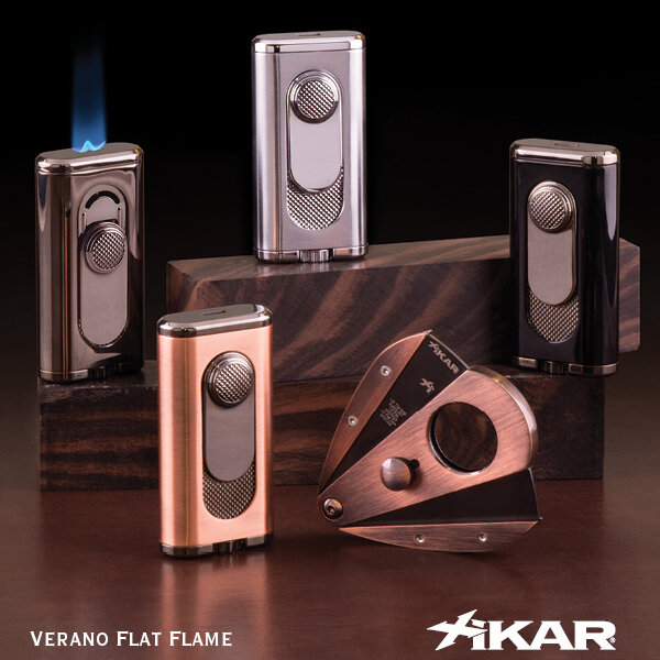 BẬT LỬA  XÌ Gà XIKAR VERANO – HÀNG CHÍNH HÃNG