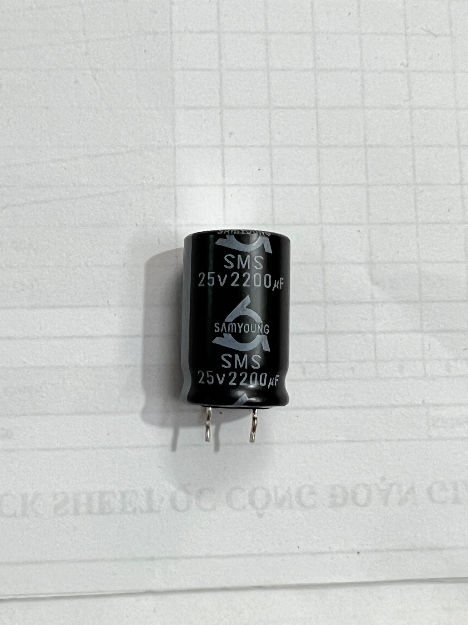 SET 10 TỤ SAMYOUNG ( 25V/2200UF  16x25mm )