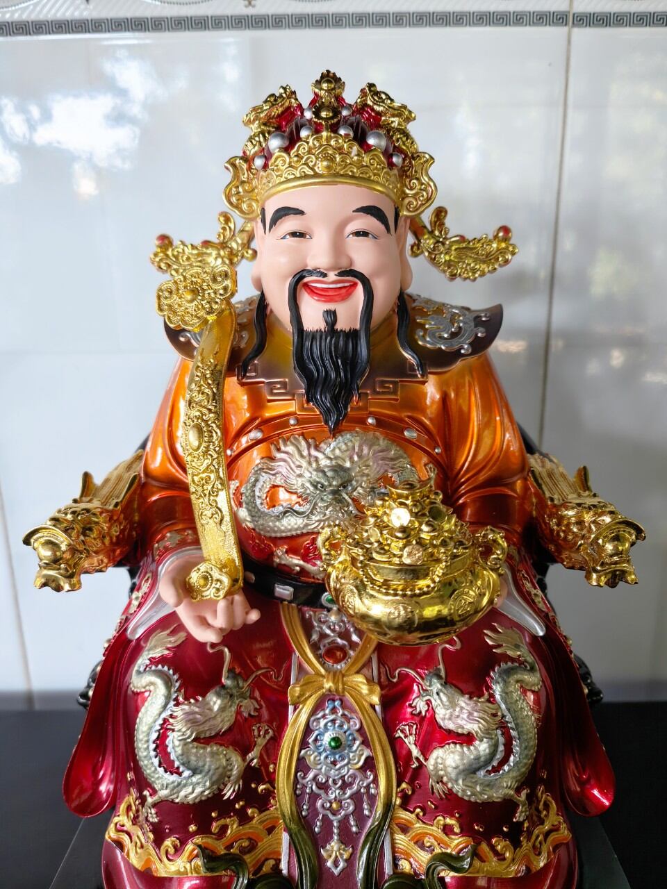 Tượng Thần Tiền cao 30cm