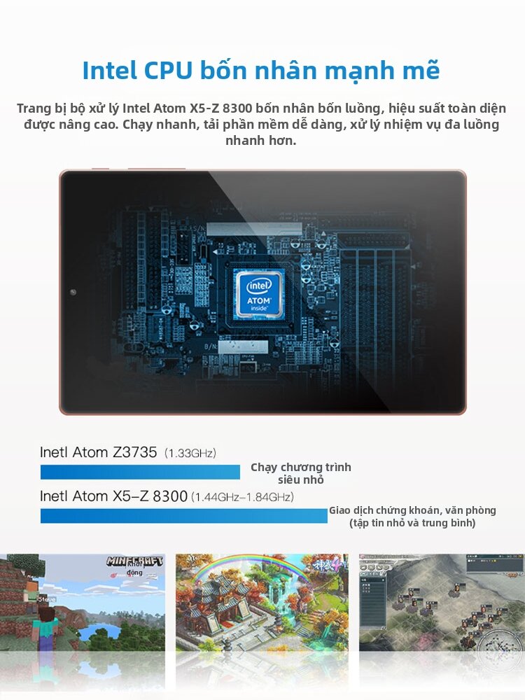 IDEA-CASE | Máy Tính Bảng 2 Trong 1 H6 Windows 8 Inch Mini Mỏng Nhẹ