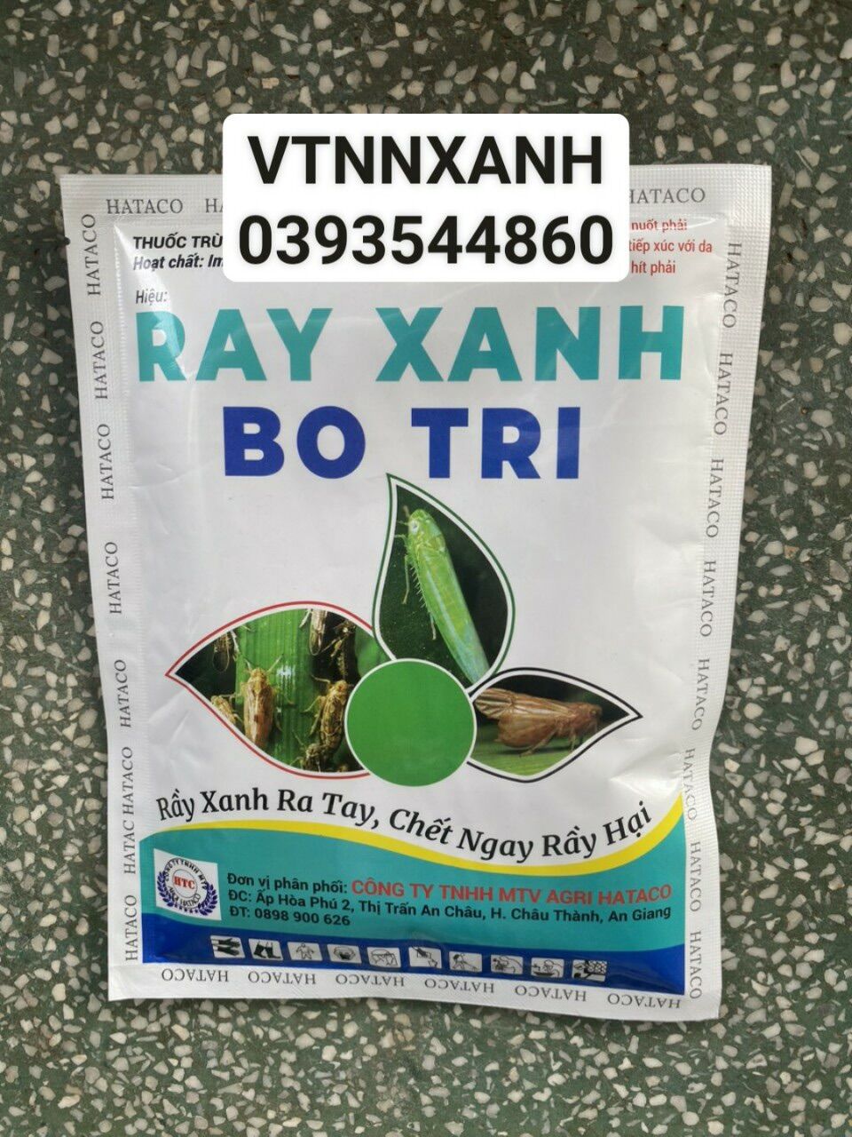 Thuốc trừ Rầy xanh bọ trĩ gói 100gram
