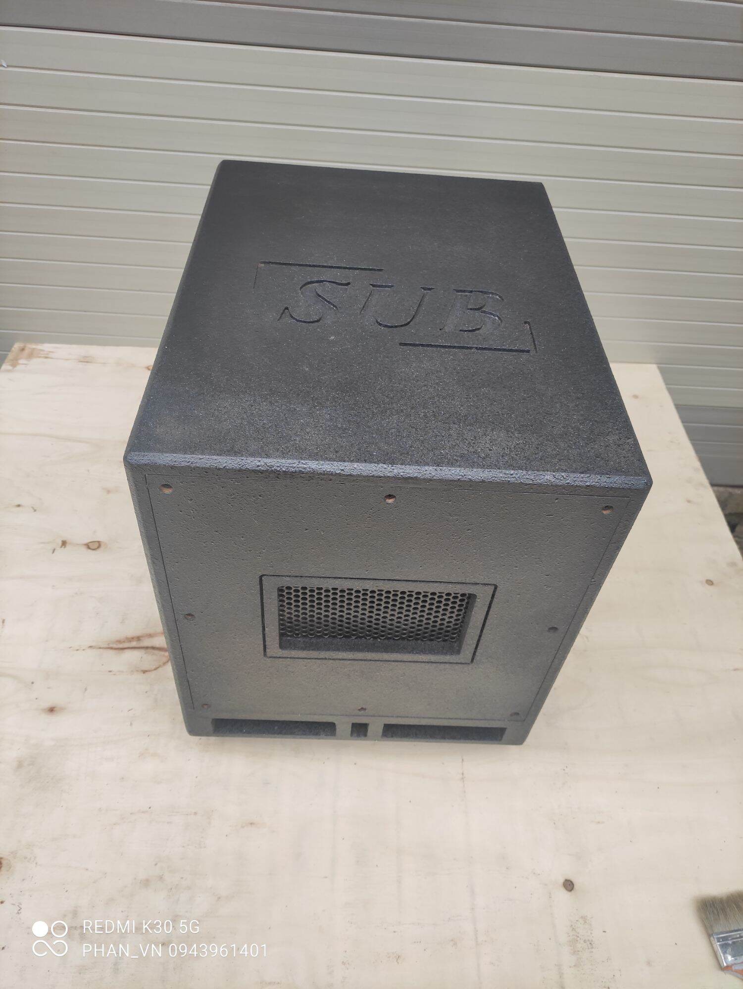 Vỏ loa sub điện 30 ma trận