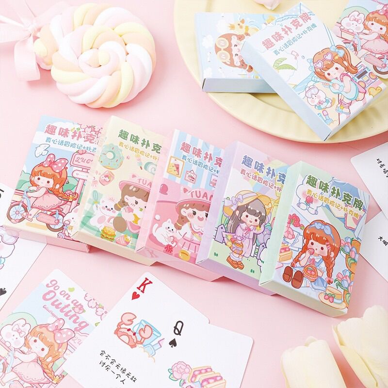Bộ bài tây 54 lá siêu cute - TamaChan